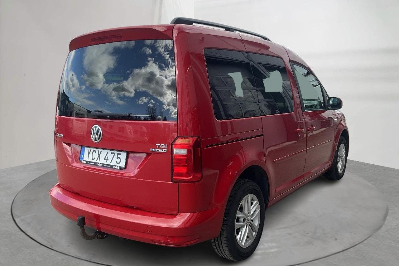 VW Caddy Life 1.4 TGI (110hk) - 12 854 mil - Manuell - röd - 2016