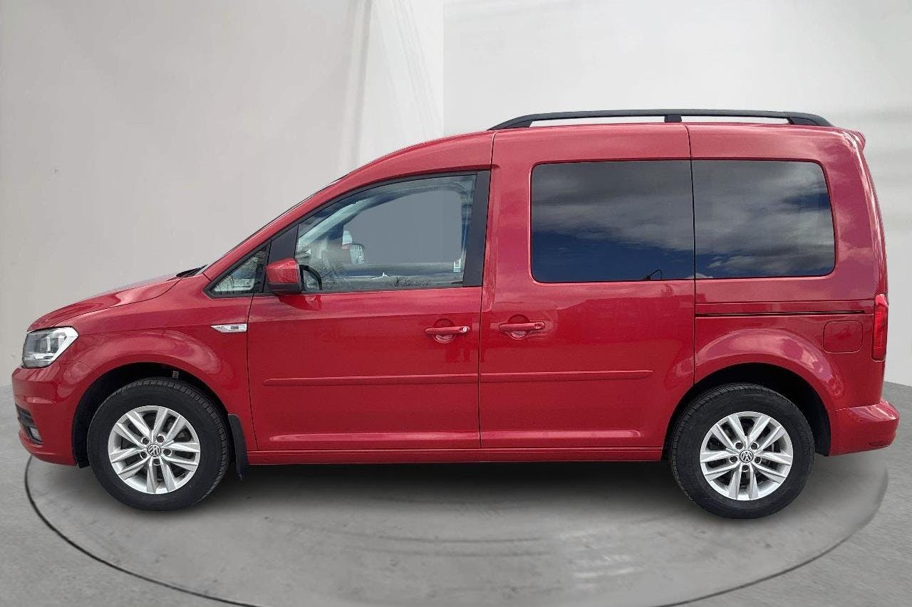 VW Caddy Life 1.4 TGI (110hk) - 12 854 mil - Manuell - röd - 2016