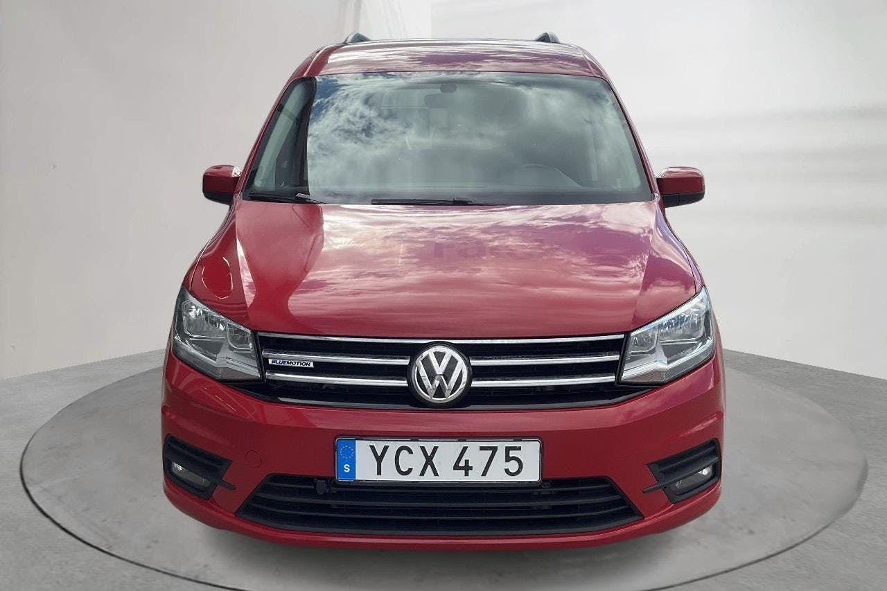 VW Caddy Life 1.4 TGI (110hk) - 12 854 mil - Manuell - röd - 2016