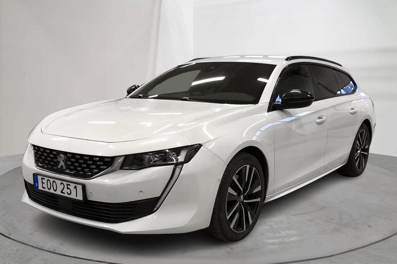 Peugeot 508 1.6 Hybrid SW (225hk) - 153 060 km - Automatic - white - 2019