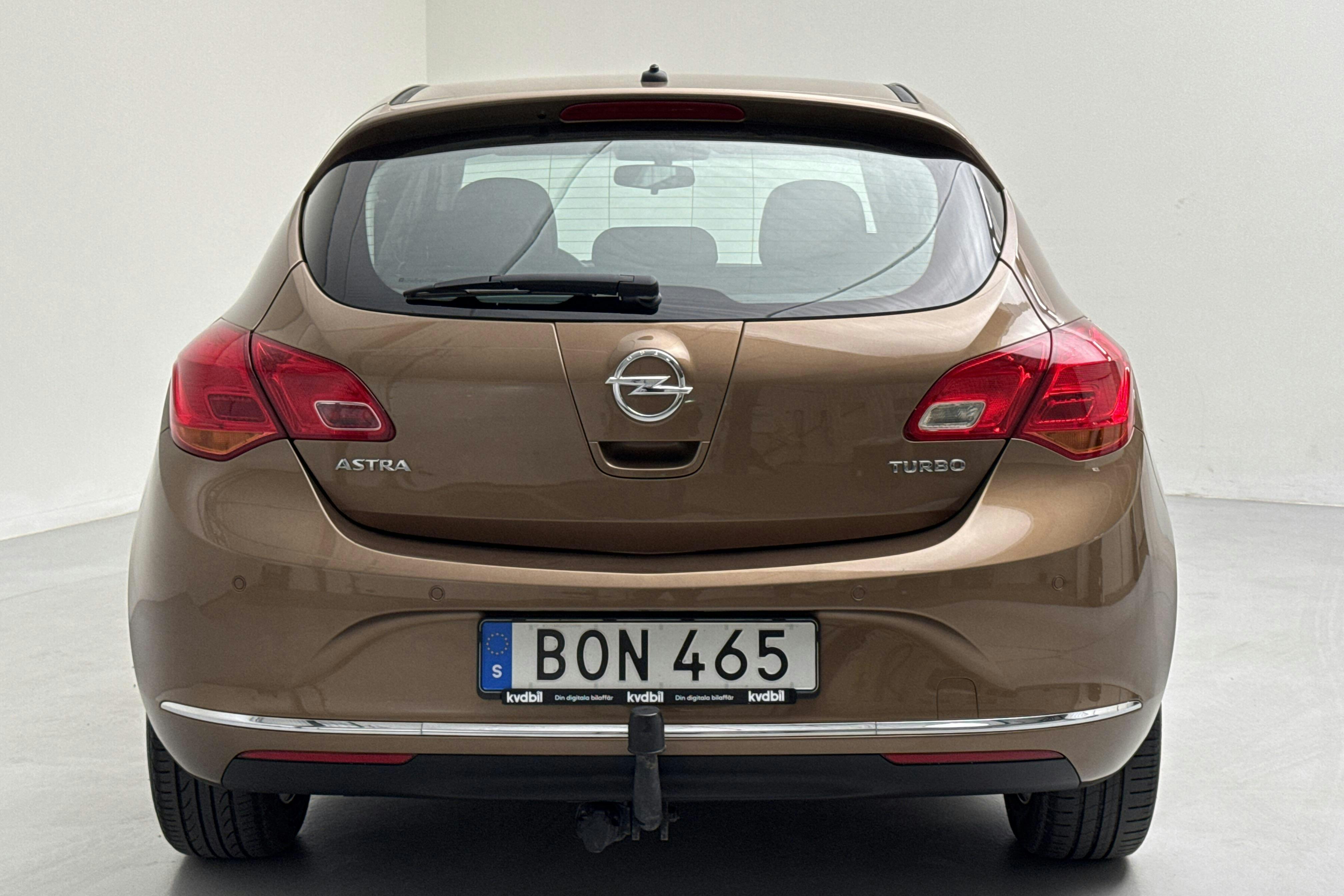 Opel Astra 1.4 Turbo ECOTEC 5dr (140hk) - 142 360 km - Manual - brown - 2015