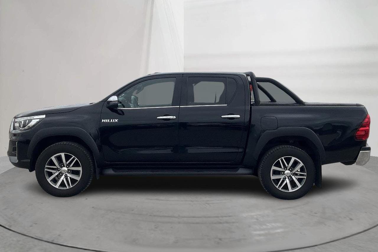 Toyota Hilux 2.4 D 4WD (150hk) - 177 640 km - Automatic - black - 2019