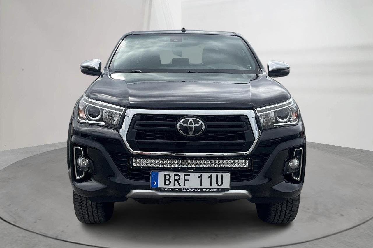 Toyota Hilux 2.4 D 4WD (150hk) - 177 640 km - Automatic - black - 2019
