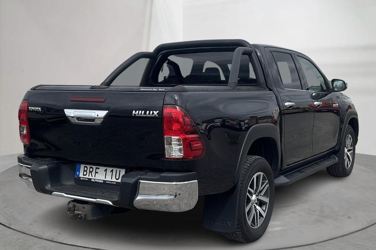 Toyota Hilux 2.4 D 4WD (150hk) - 177 640 km - Automatic - black - 2019