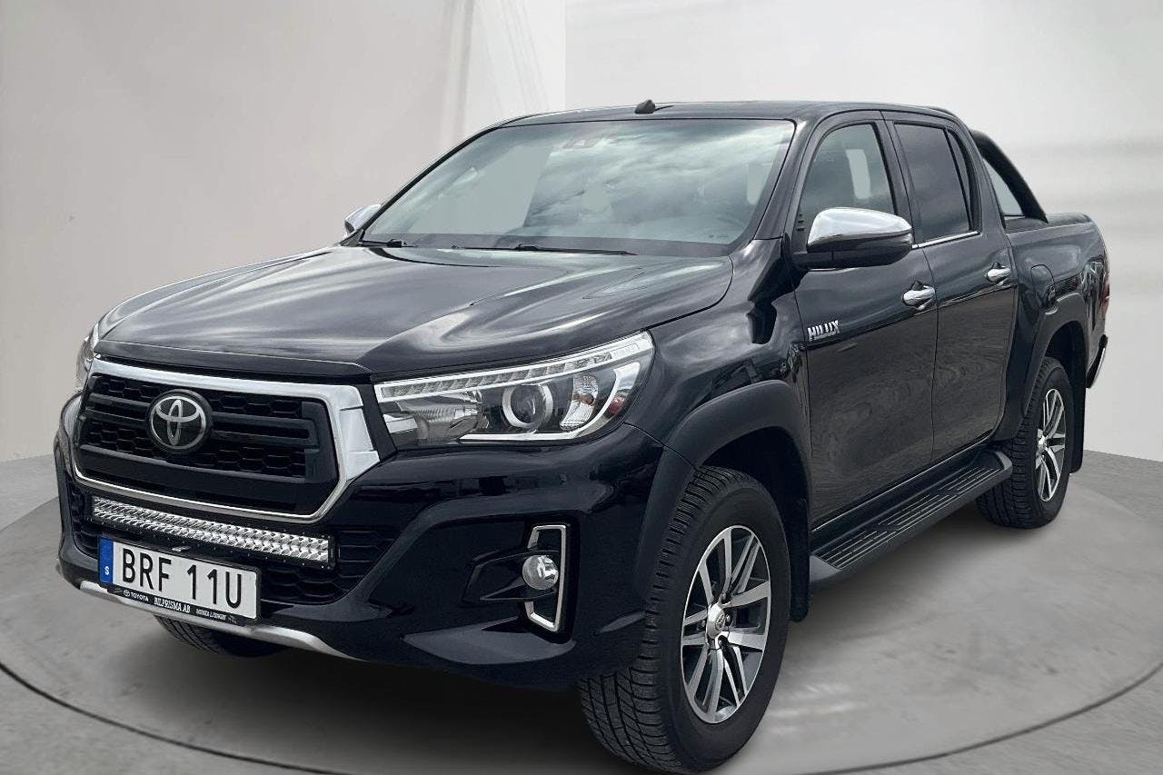 Toyota Hilux 2.4 D 4WD (150hk) - 177 640 km - Automatic - black - 2019
