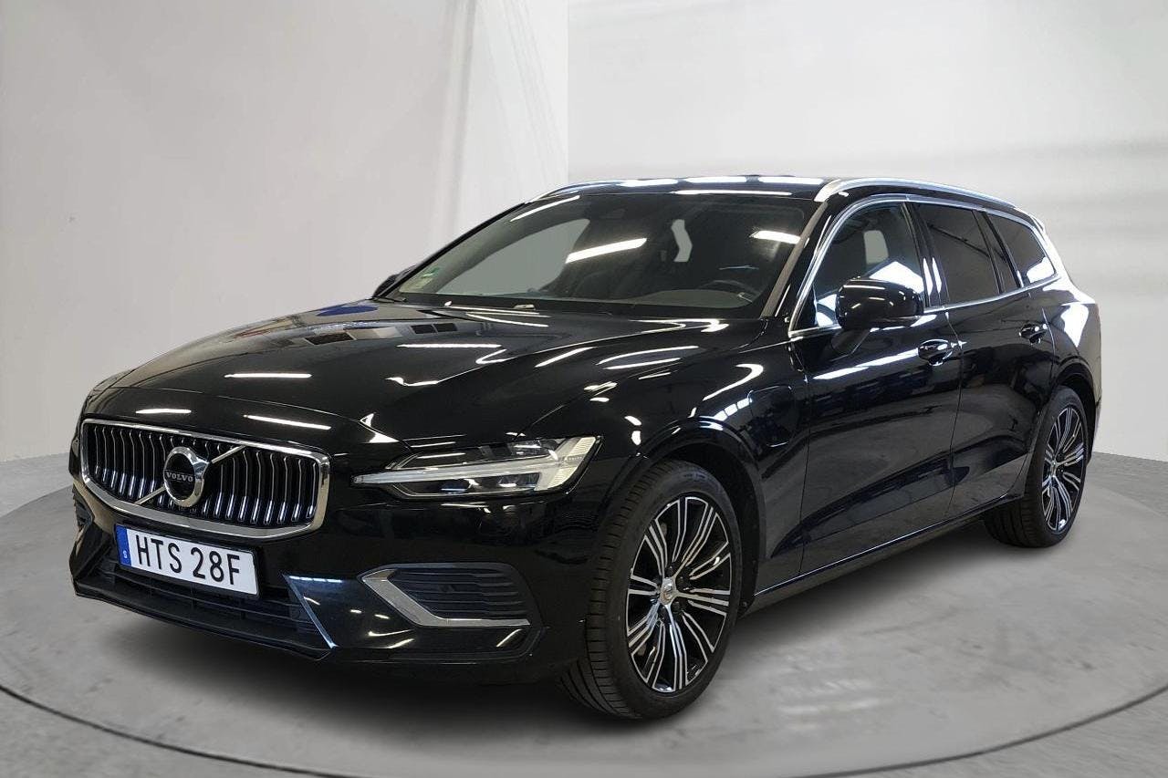 Volvo V60 T6 AWD Recharge (340hk) - 133 430 km - Automatic - black - 2022