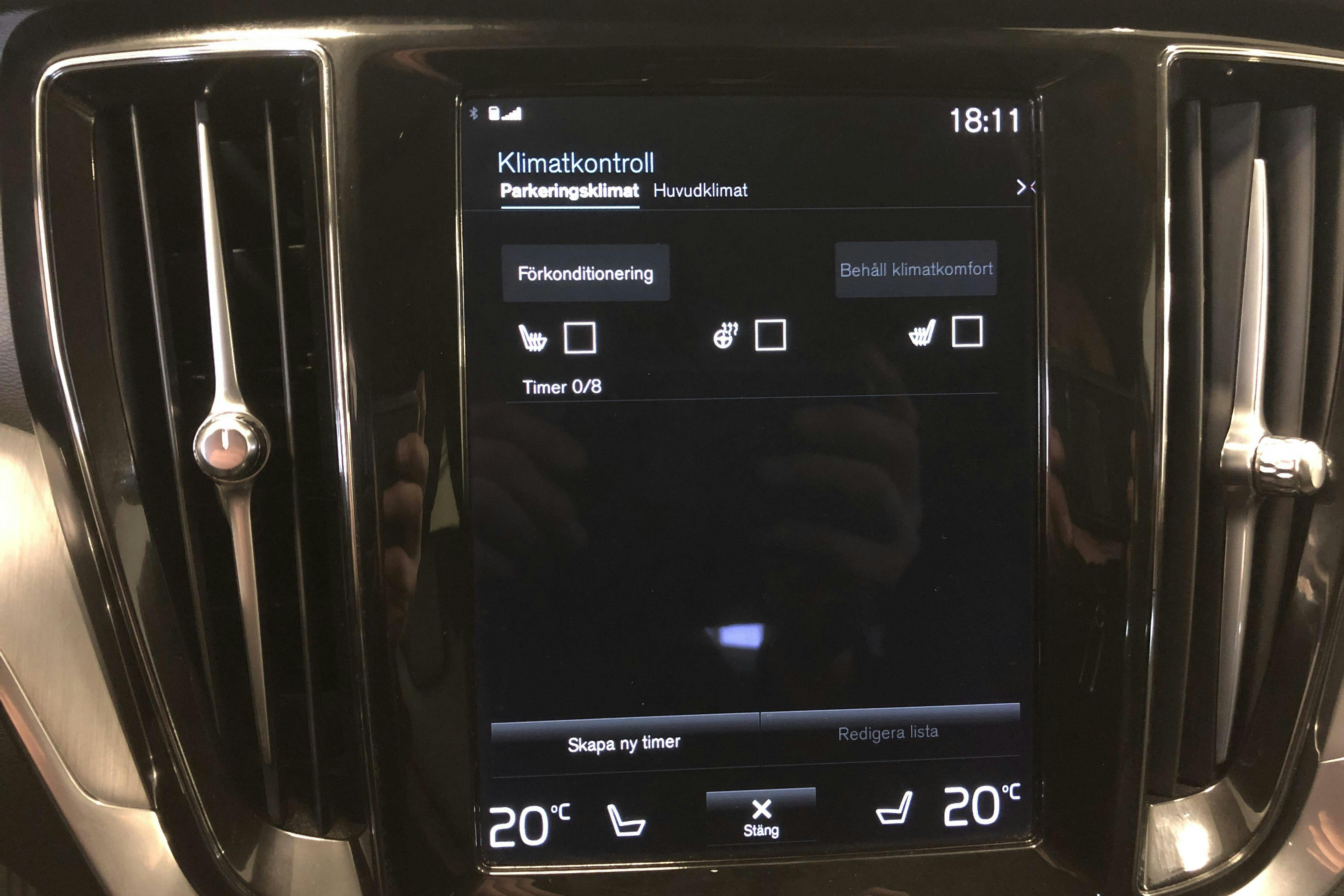 Volvo V60 T6 AWD Recharge (340hk) - 133 430 km - Automatic - black - 2022