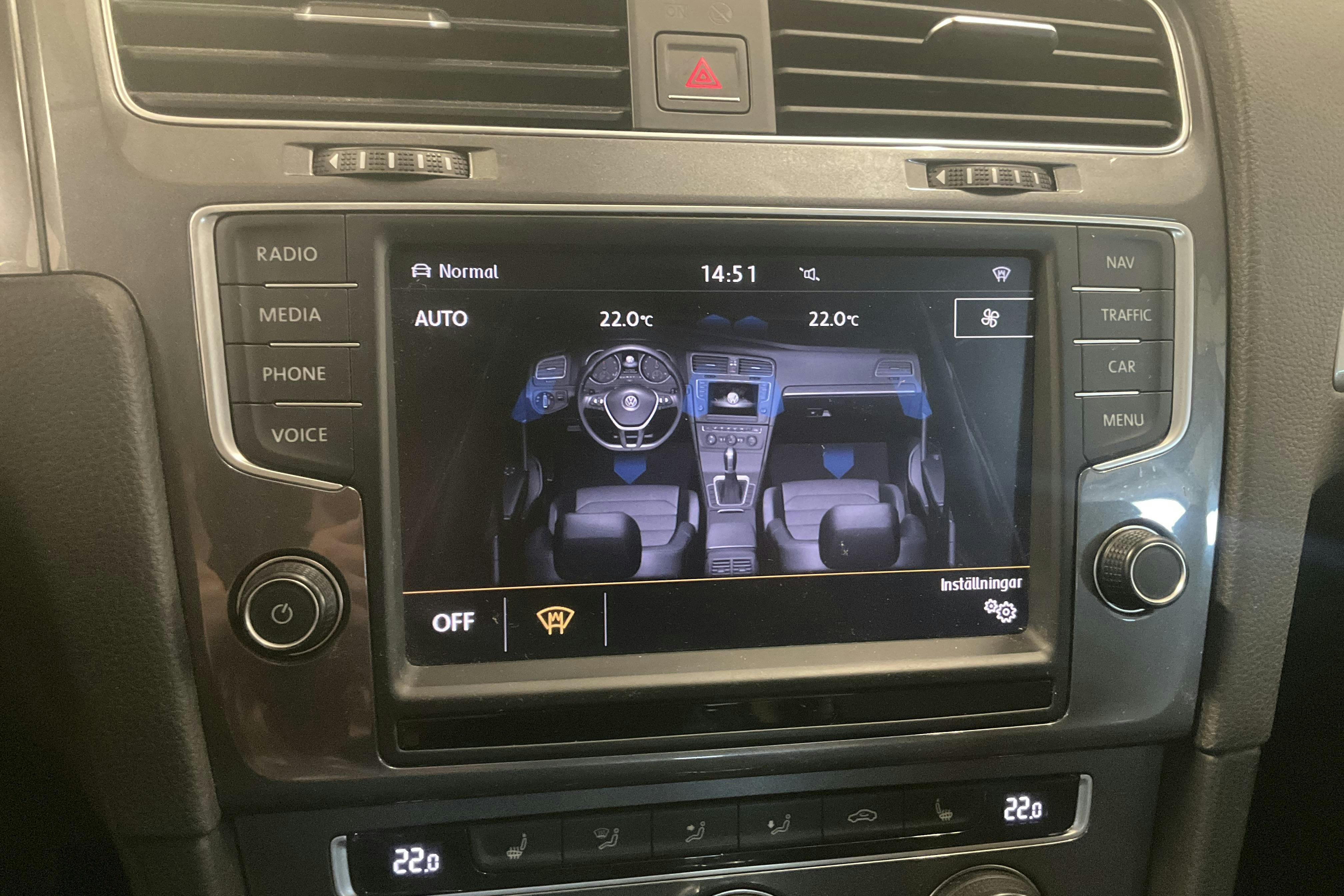 VW e-Golf VII 5dr (115hk) - 6 141 mil - Automat - vit - 2016