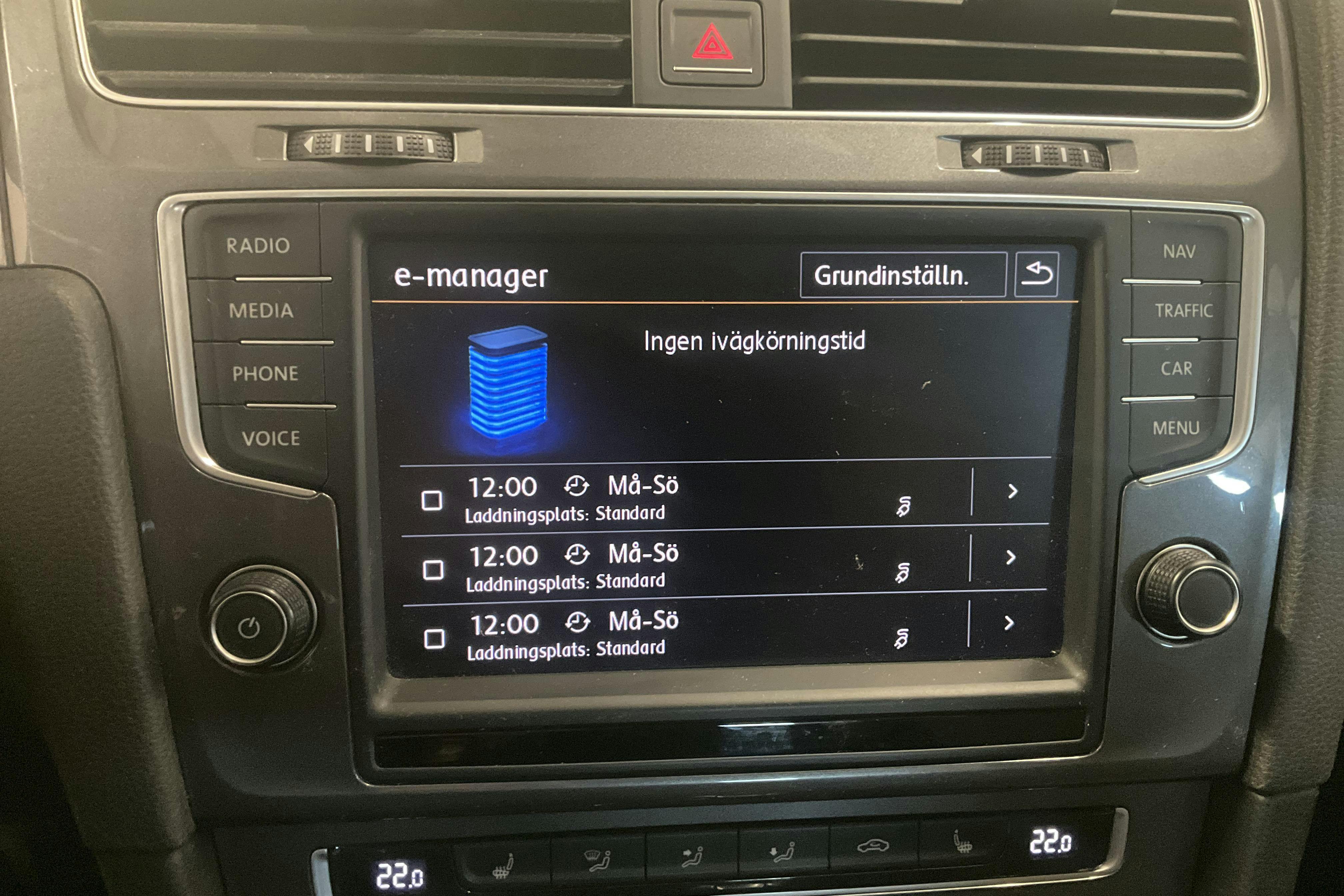 VW e-Golf VII 5dr (115hk) - 6 141 mil - Automat - vit - 2016