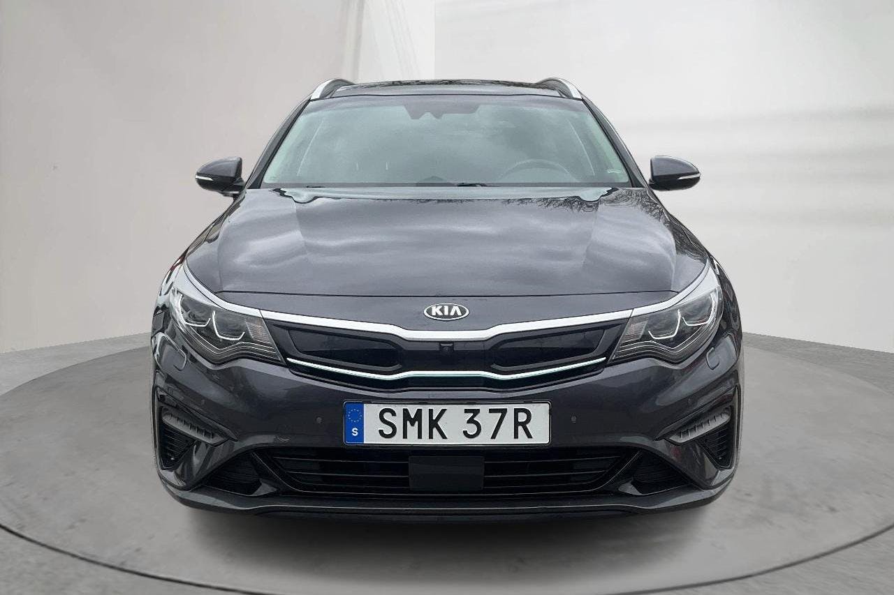 KIA Optima 2.0 GDi Plug-in Hybrid SW (205hk) - 96 610 km - Automatyczna - szary - 2020