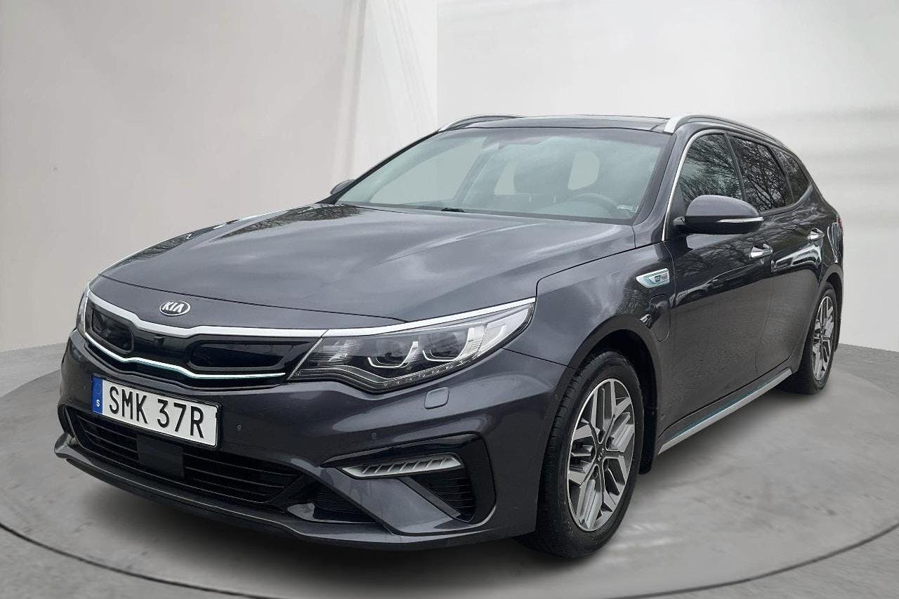 KIA Optima 2.0 GDi Plug-in Hybrid SW (205hk) - 96 610 km - Automatyczna - szary - 2020