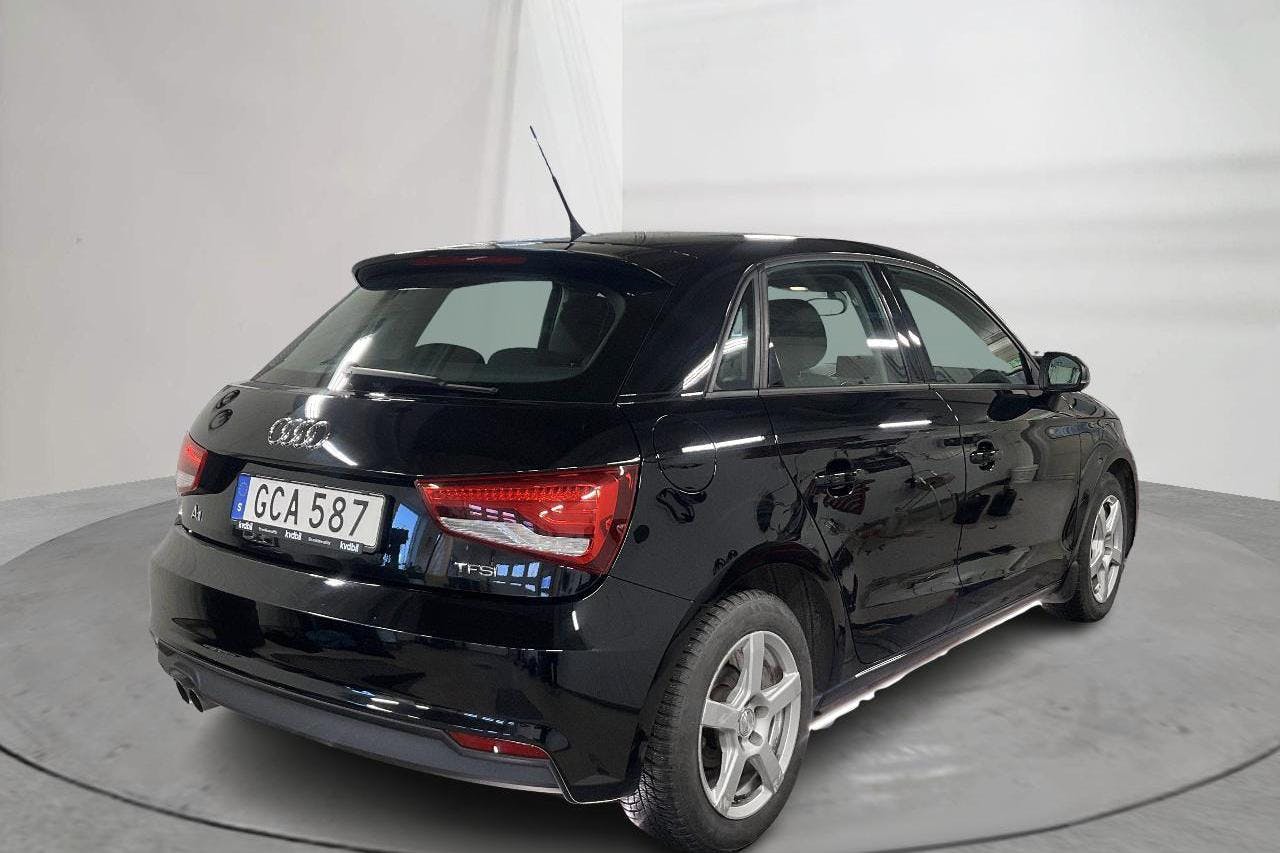 Audi A1 1.4 TFSI Sportback (125hk) - 43 840 km - Manual - black - 2018