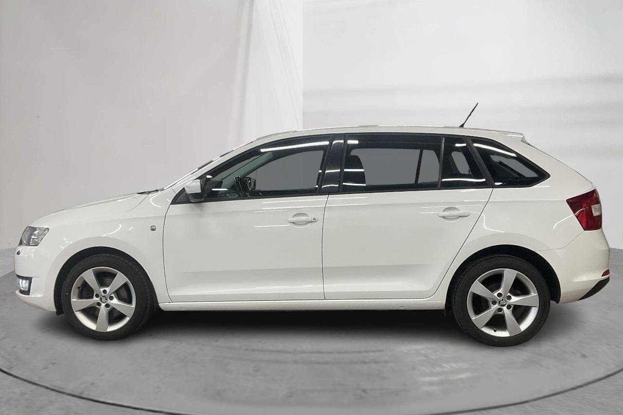 Skoda Rapid 1.2 TSI Spaceback (105hk) - 94 010 km - Käsitsi - valge - 2015