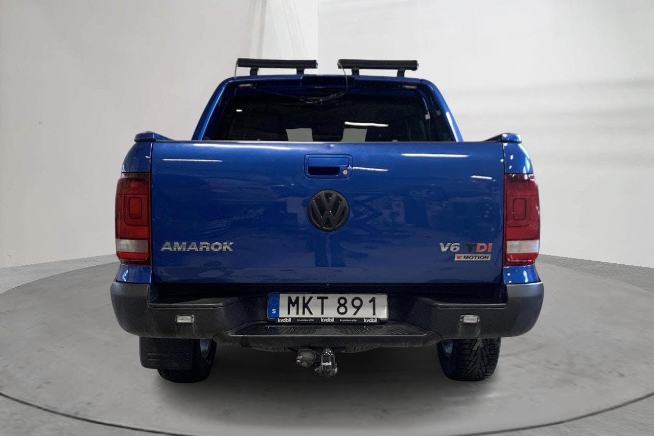 VW Amarok 3.0 TDI 4motion (224hk) - 166 380 km - Automatyczna - niebieski - 2018