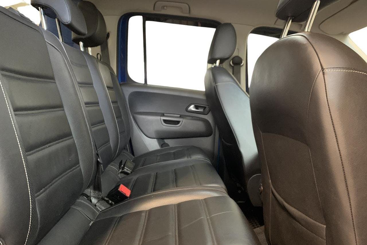 VW Amarok 3.0 TDI 4motion (224hk) - 166 380 km - Automatyczna - niebieski - 2018