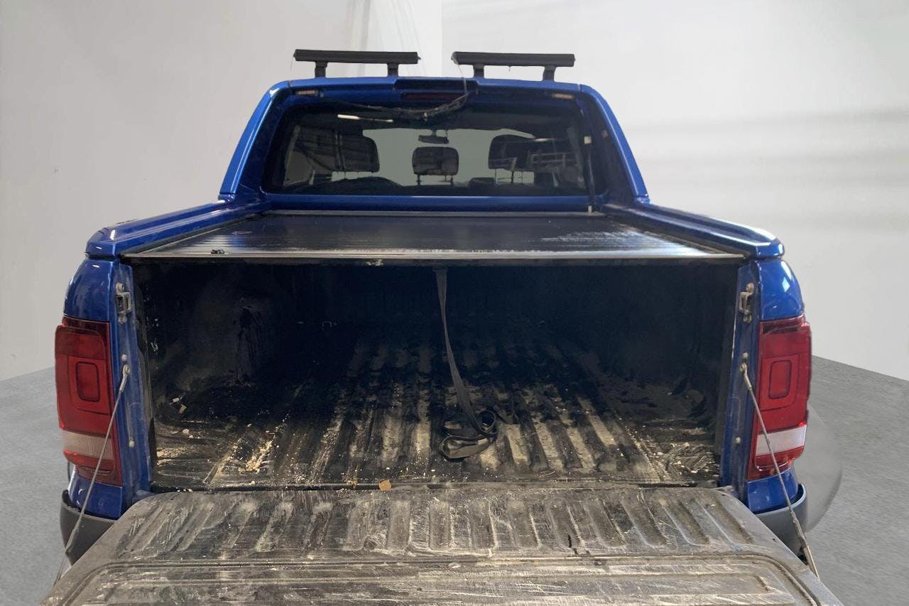 VW Amarok 3.0 TDI 4motion (224hk) - 166 380 km - Automatyczna - niebieski - 2018