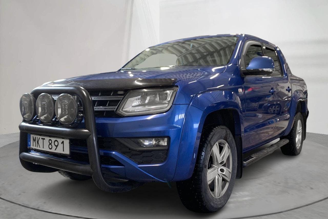 VW Amarok 3.0 TDI 4motion (224hk) - 166 380 km - Automatyczna - niebieski - 2018