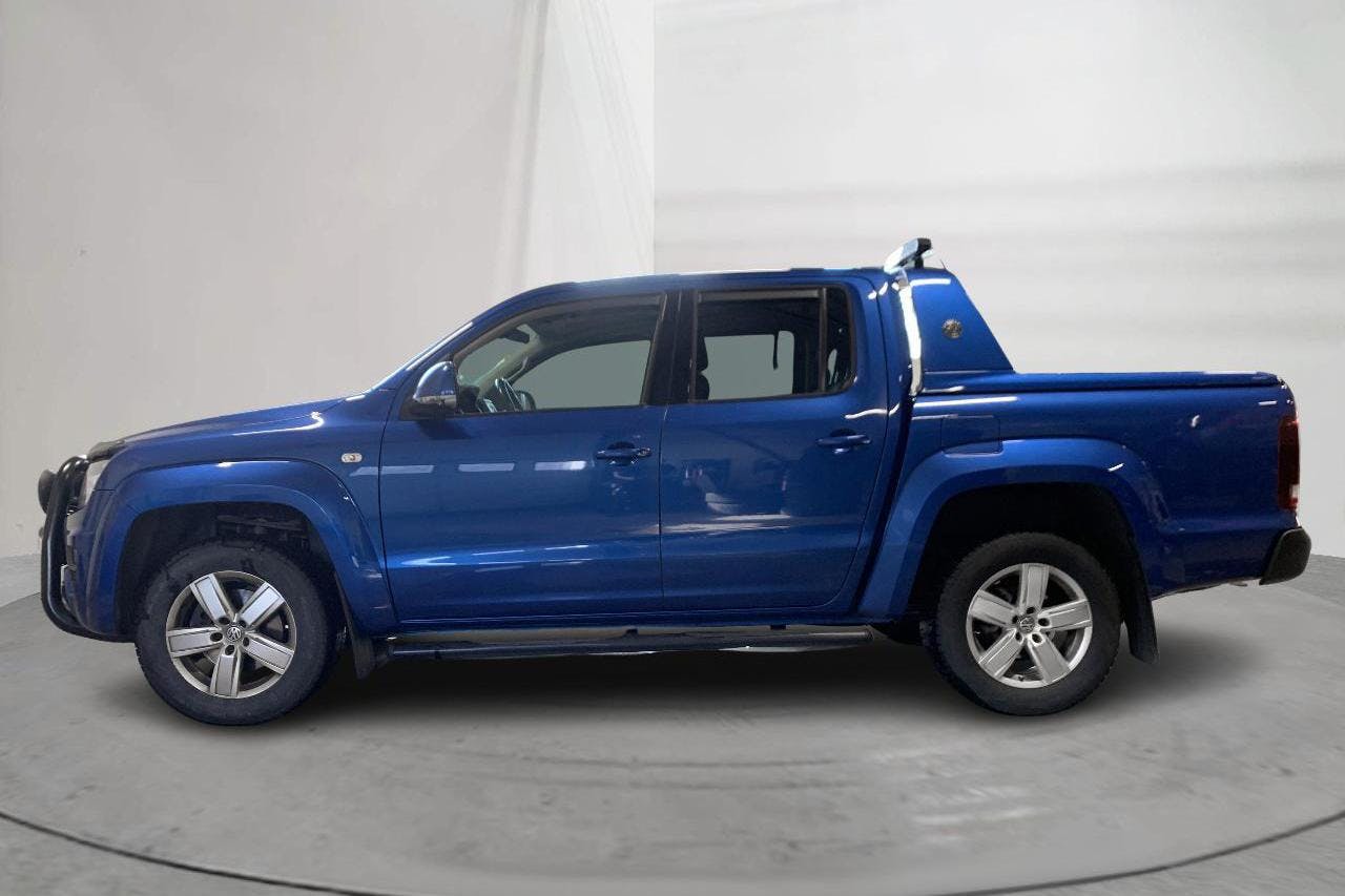 VW Amarok 3.0 TDI 4motion (224hk) - 166 380 km - Automatyczna - niebieski - 2018