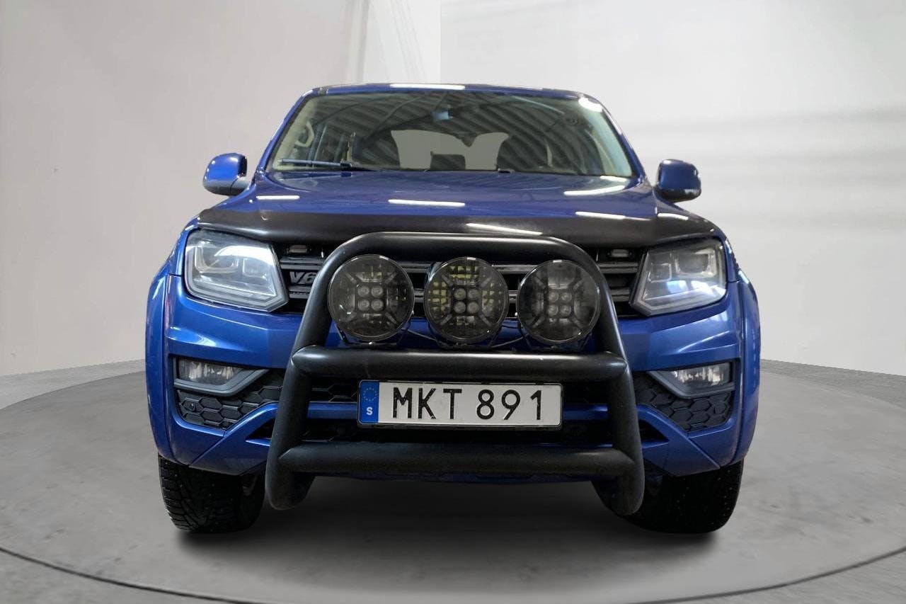 VW Amarok 3.0 TDI 4motion (224hk) - 166 380 km - Automatyczna - niebieski - 2018