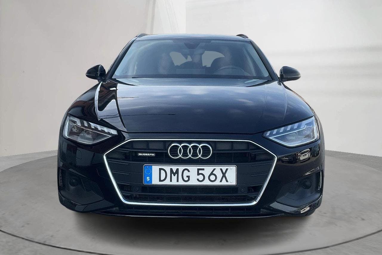 Audi A4 Avant 40 TDI quattro (204hk) - 103 380 km - Automaatne - must - 2022