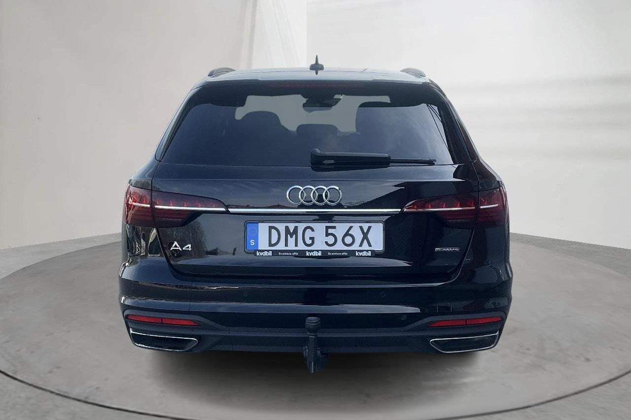 Audi A4 Avant 40 TDI quattro (204hk) - 103 380 km - Automaatne - must - 2022