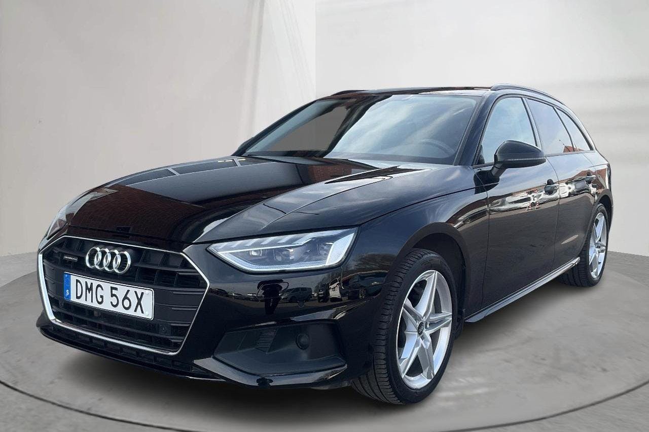 Audi A4 Avant 40 TDI quattro (204hk) - 10 338 mil - Automat - svart - 2022