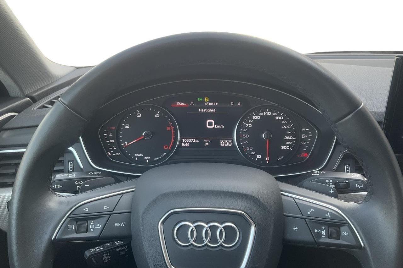 Audi A4 Avant 40 TDI quattro (204hk) - 103 380 km - Automaatne - must - 2022
