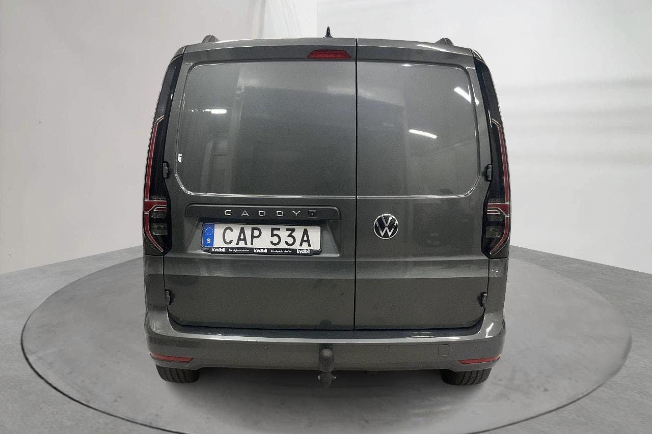 VW Caddy Cargo 2.0 TDI Skåp (122hk) - 85 370 km - Automatyczna - szary - 2021