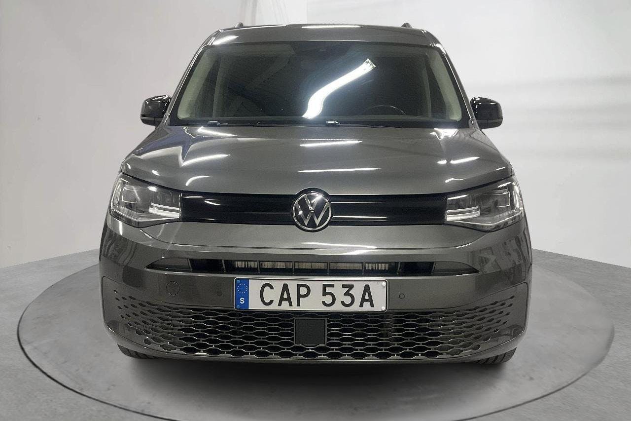 VW Caddy Cargo 2.0 TDI Skåp (122hk) - 85 370 km - Automatyczna - szary - 2021