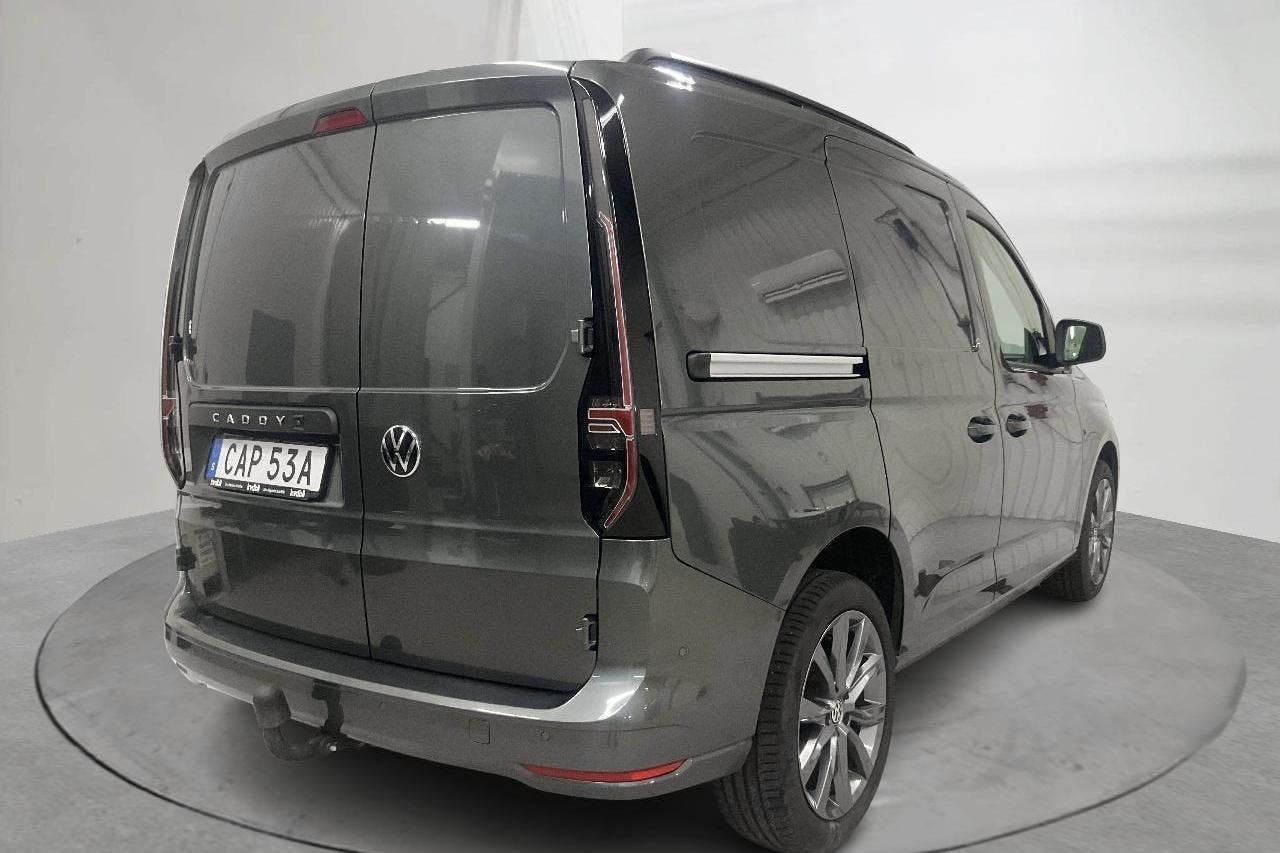 VW Caddy Cargo 2.0 TDI Skåp (122hk) - 85 370 km - Automatyczna - szary - 2021