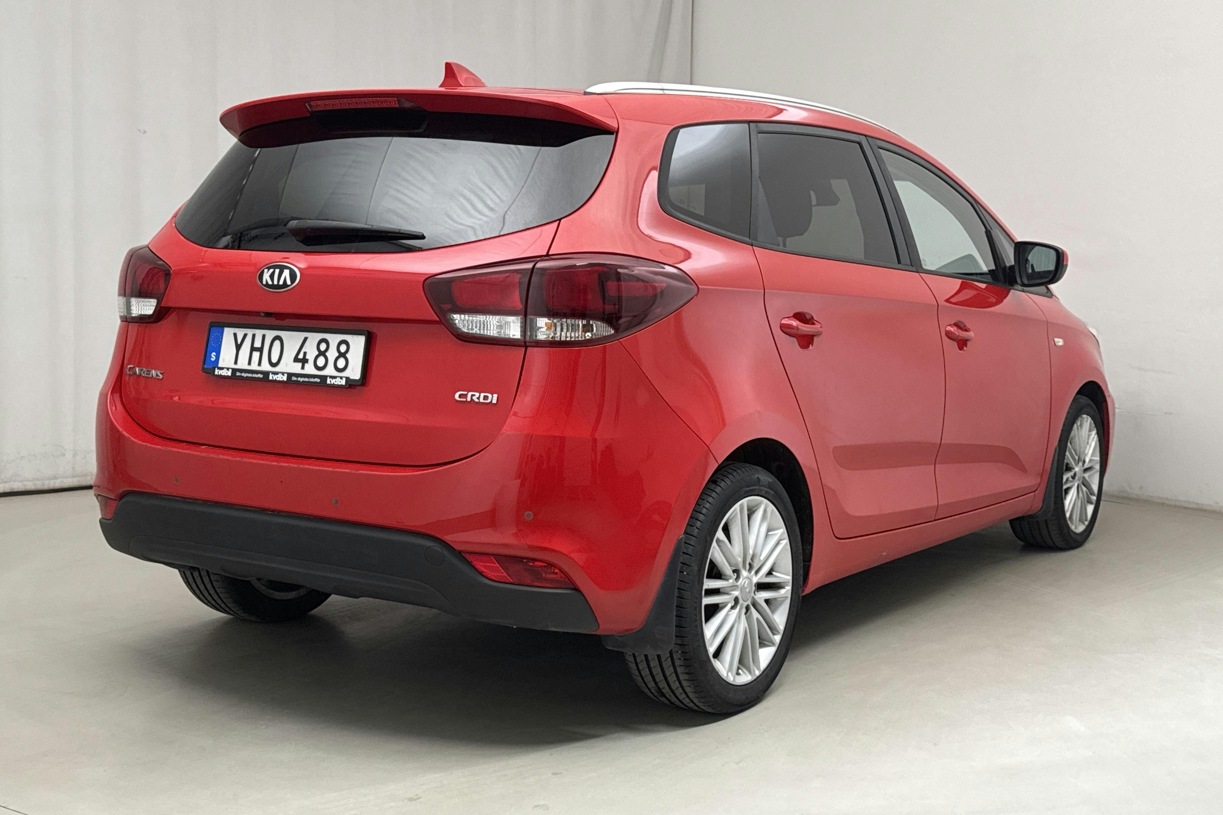 KIA Carens 1.7 CRDi (115hk) - 10 679 mil - Manuell - röd - 2017