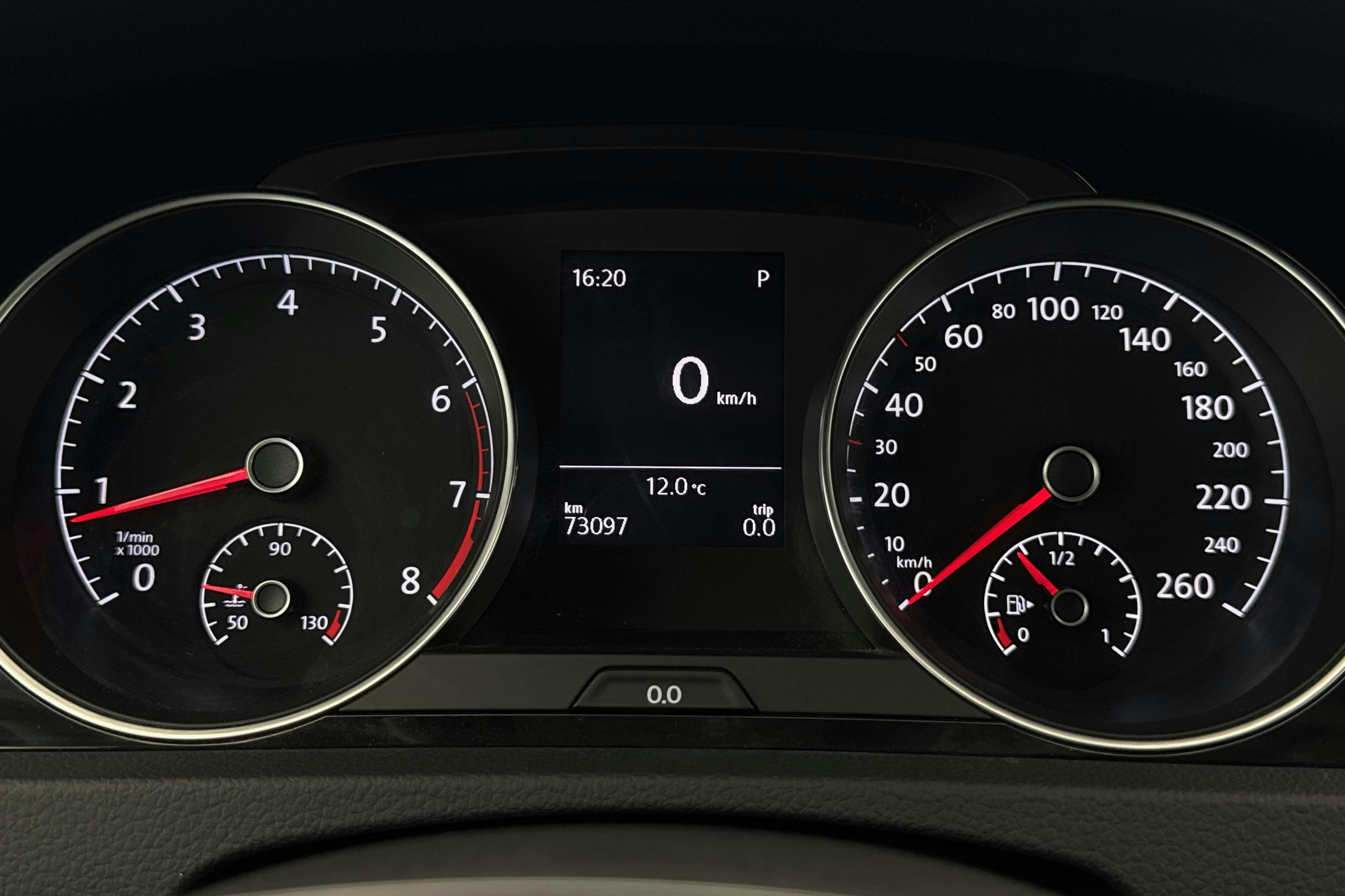 VW Golf VII 1.4 TSI Sportscombi (150hk) - 73 100 km - Automatic - white - 2018