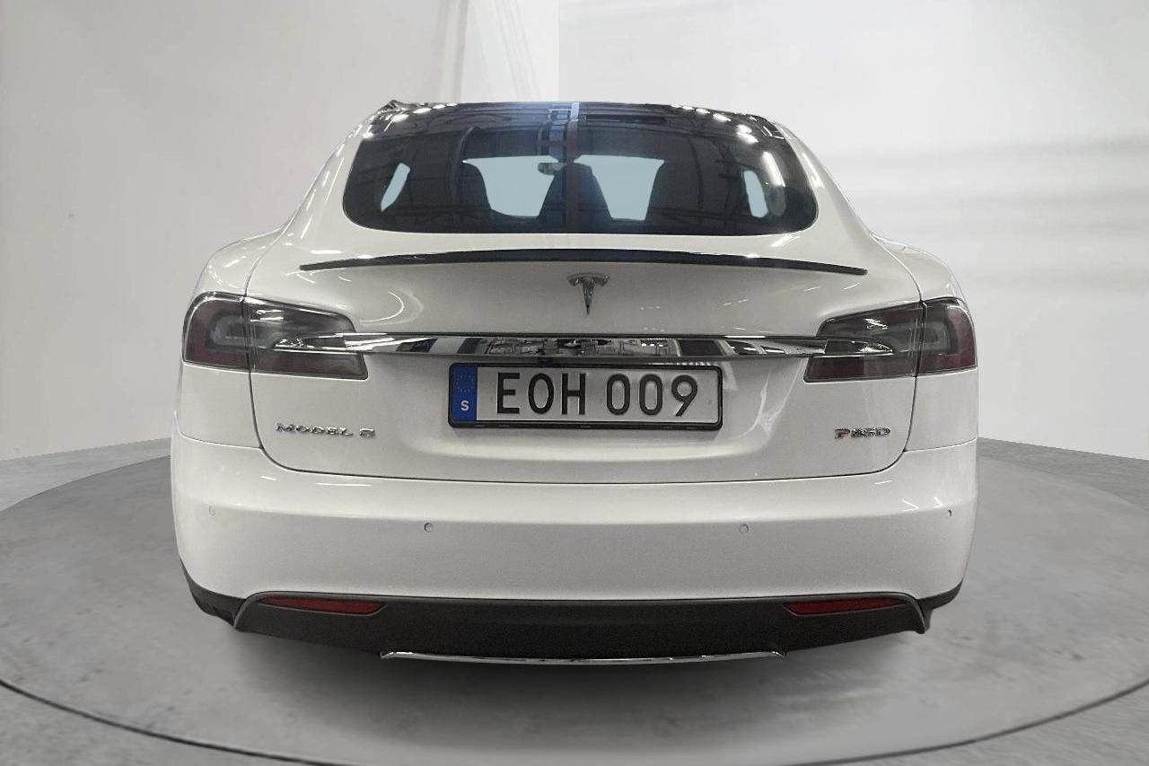 Tesla Model S P85D - 232 930 km - Automatic - white - 2015
