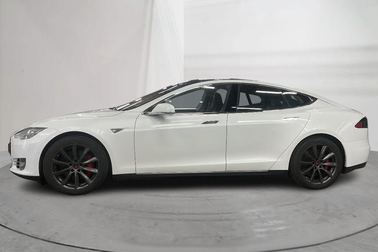 Tesla Model S P85D - 232 930 km - Automatic - white - 2015