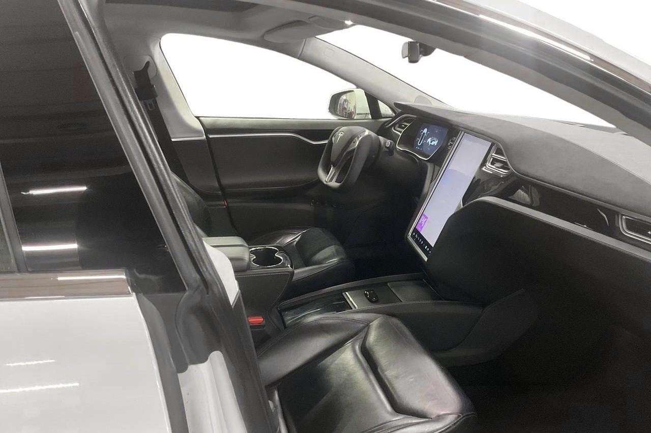 Tesla Model S P85D - 232 930 km - Automatic - white - 2015