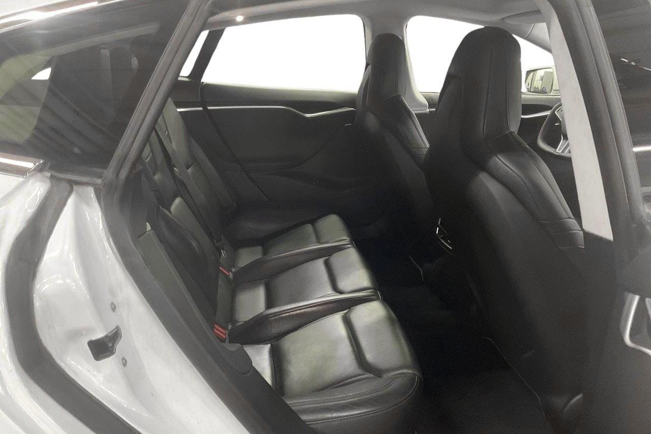 Tesla Model S P85D - 232 930 km - Automatic - white - 2015
