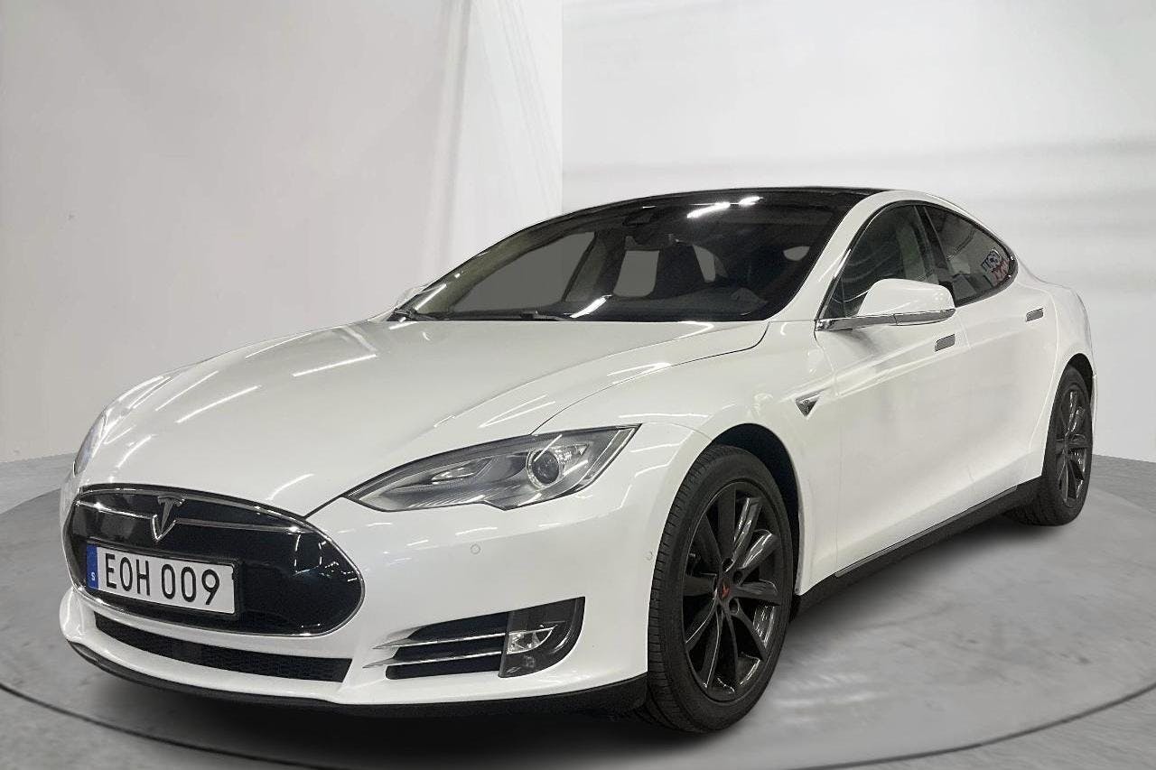 Tesla Model S P85D - 232 930 km - Automatic - white - 2015