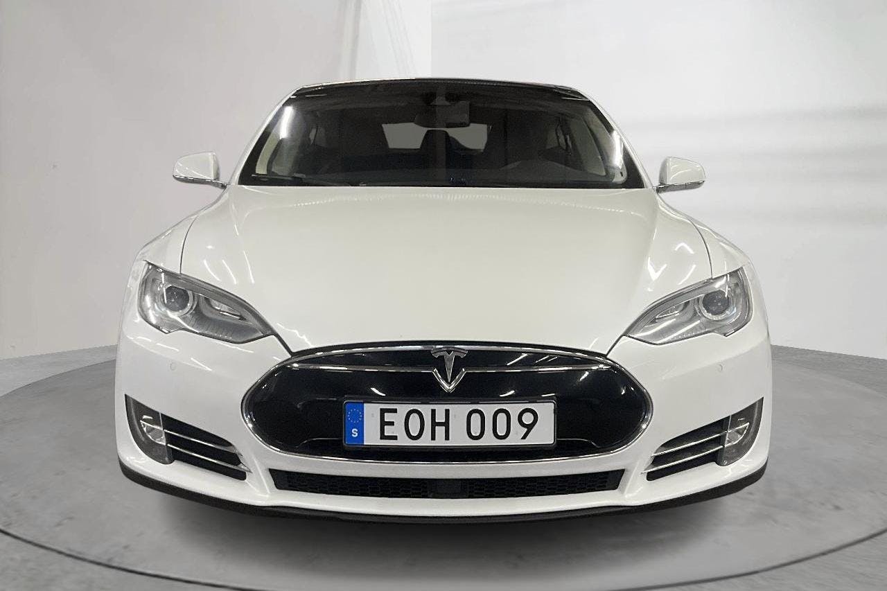 Tesla Model S P85D - 232 930 km - Automatic - white - 2015