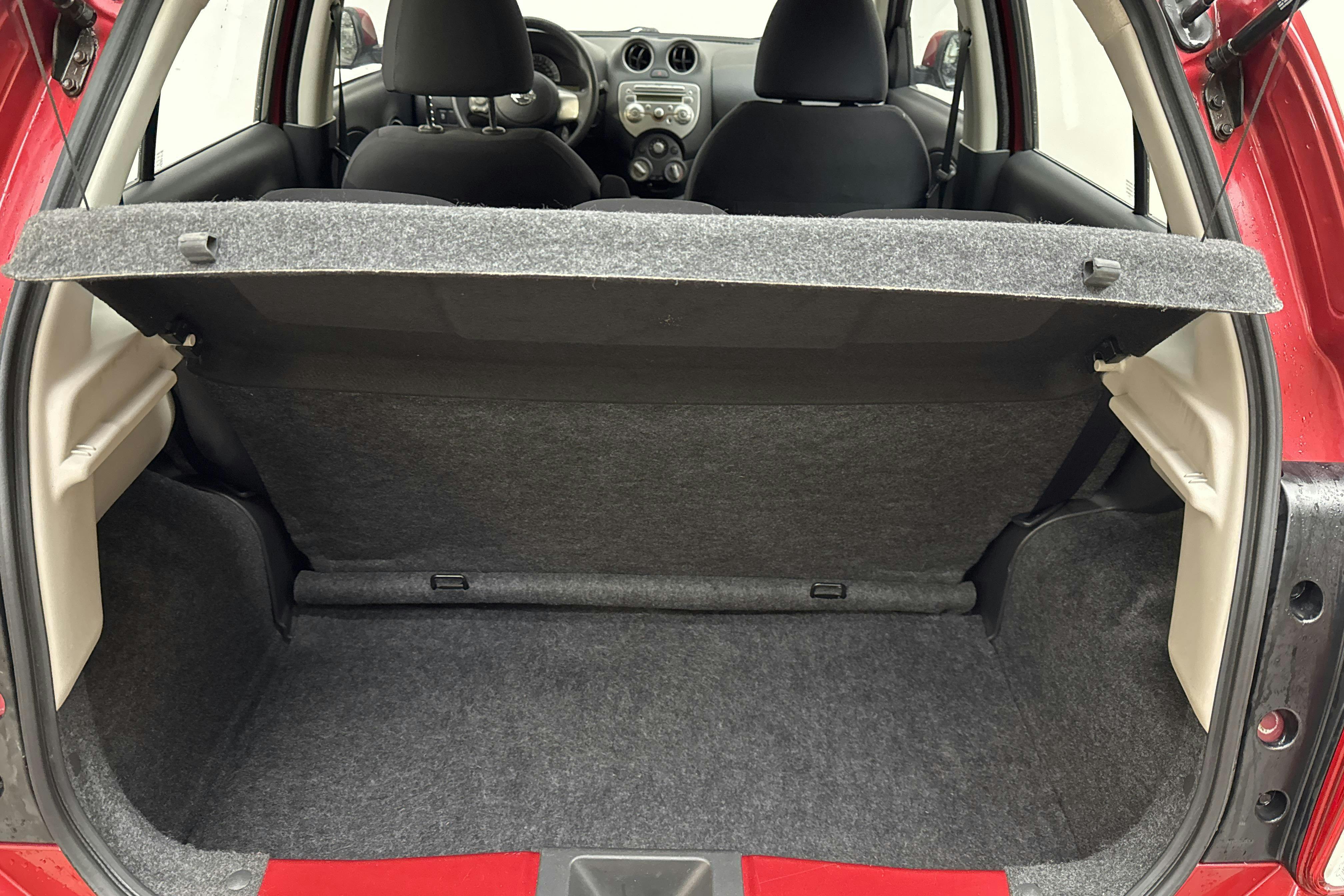 Nissan Micra 1.2 5dr (80hk) - 90 810 km - Manual - red - 2013