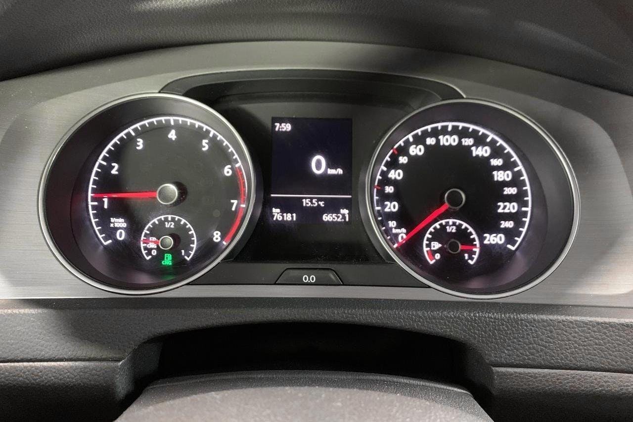 VW Golf VII 1.4 TGI BlueMotion Sportscombi (110hk) - 76 180 km - Manual - white - 2015