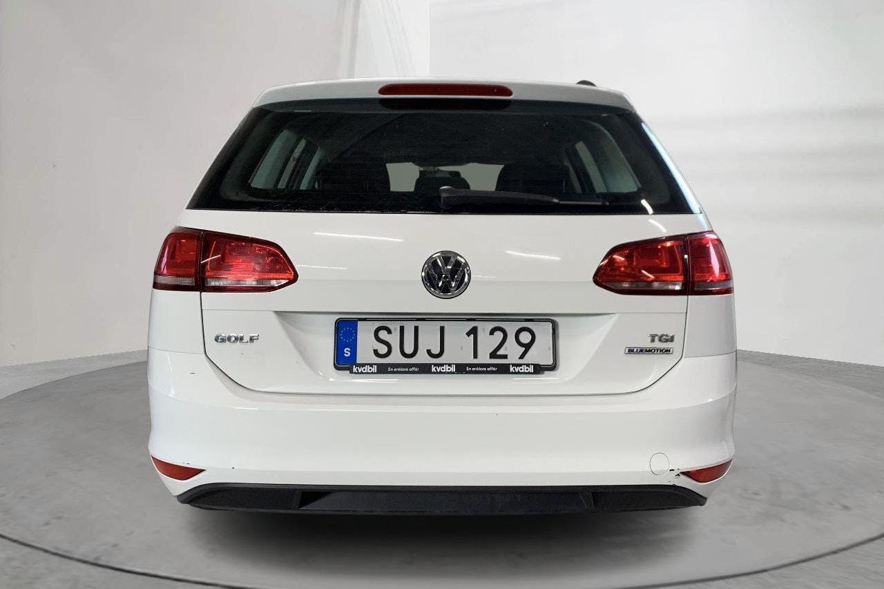 VW Golf VII 1.4 TGI BlueMotion Sportscombi (110hk) - 76 180 km - Manual - white - 2015