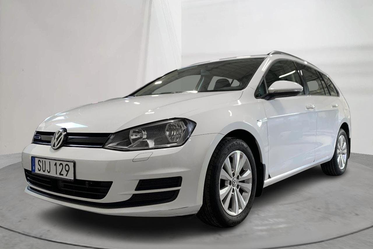 VW Golf VII 1.4 TGI BlueMotion Sportscombi (110hk) - 76 180 km - Manual - white - 2015
