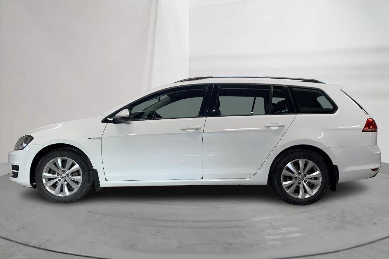 VW Golf VII 1.4 TGI BlueMotion Sportscombi (110hk) - 76 180 km - Manual - white - 2015