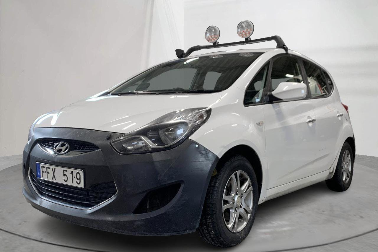 Hyundai ix20 1.6 (125hk) - 25 310 mil - Automat - vit - 2013