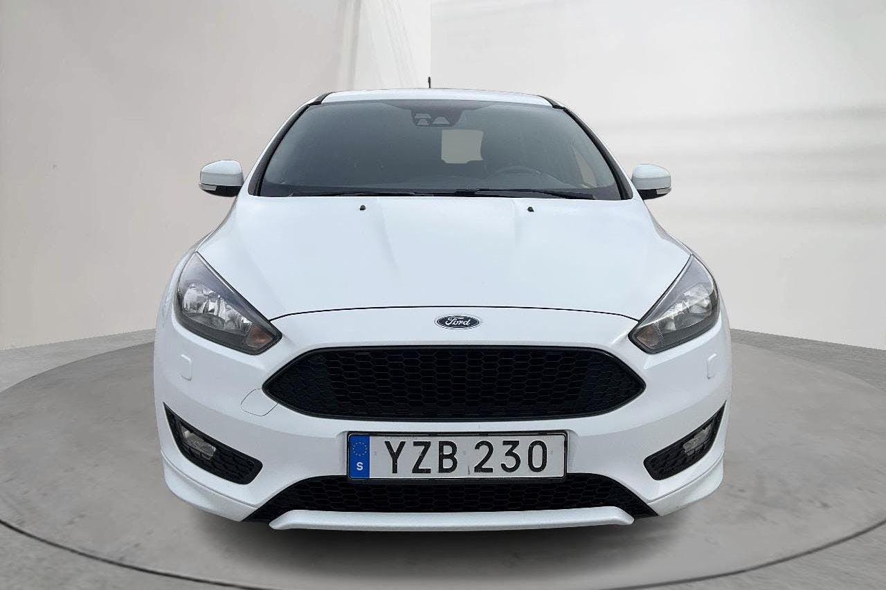 Ford Focus 1.0 EcoBoost Kombi (125hk) - 11 212 mil - Automat - vit - 2018