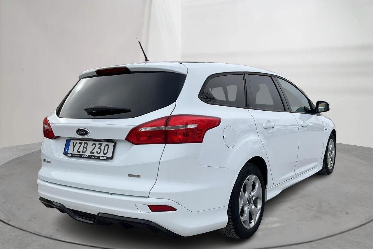 Ford Focus 1.0 EcoBoost Kombi (125hk) - 11 212 mil - Automat - vit - 2018