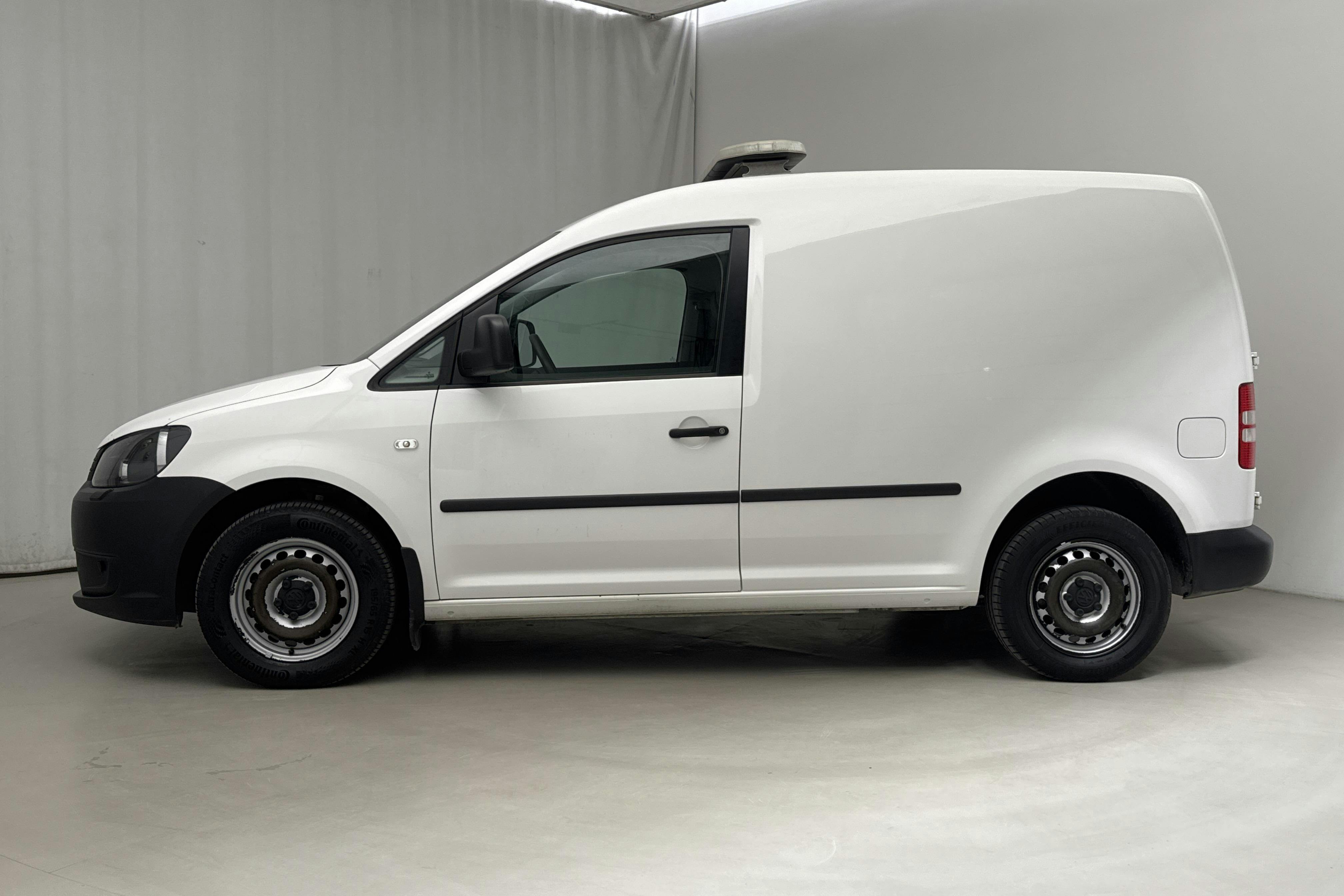 VW Caddy 2.0 Ecofuel Skåp (109hk) - 11 761 mil - Manuell - vit - 2014