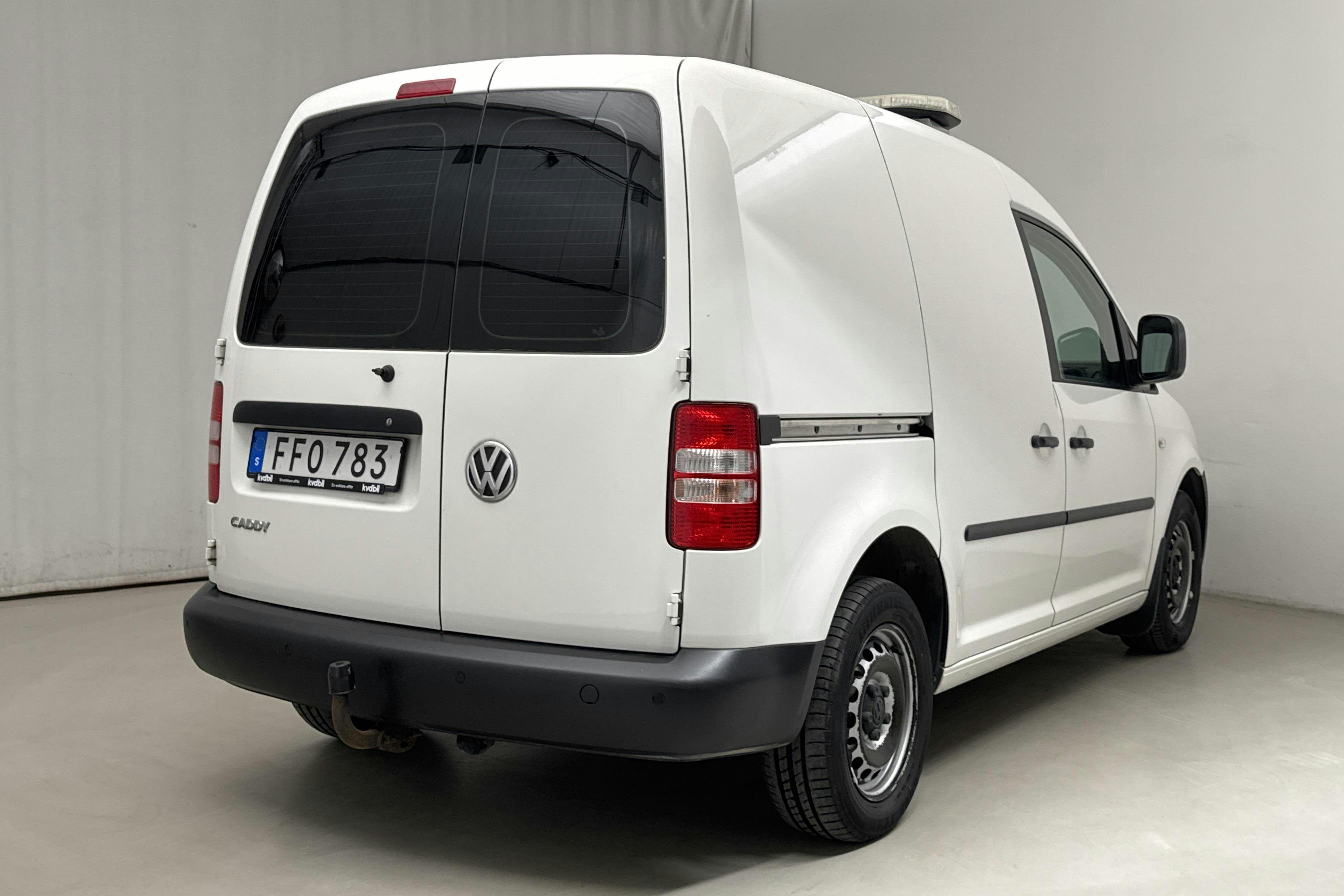 VW Caddy 2.0 Ecofuel Skåp (109hk) - 11 761 mil - Manuell - vit - 2014