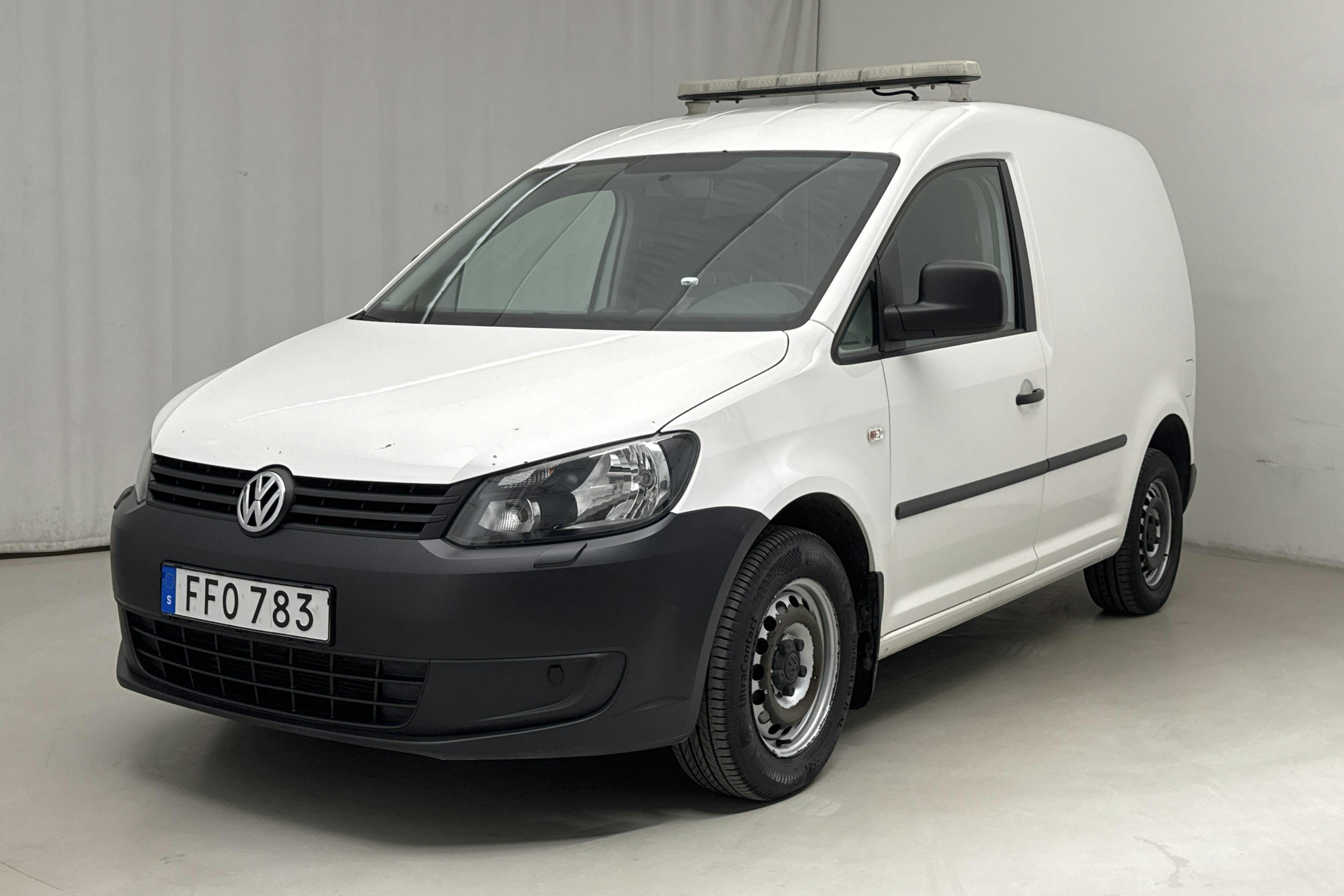 VW Caddy 2.0 Ecofuel Skåp (109hk) - 11 761 mil - Manuell - vit - 2014