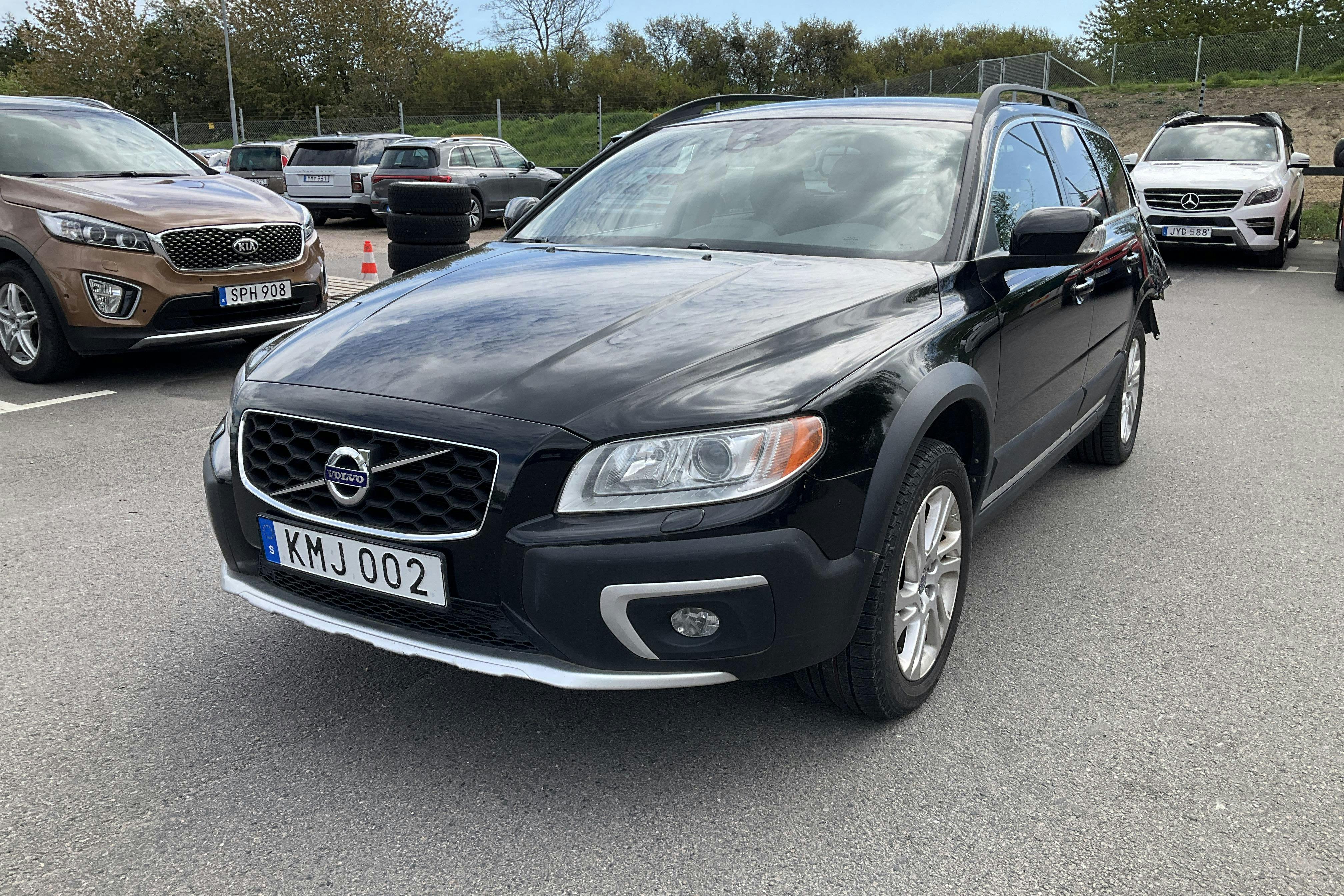 Volvo XC70 II D4 2WD (181hk) - 159 040 km - Automatyczna - czarny - 2014